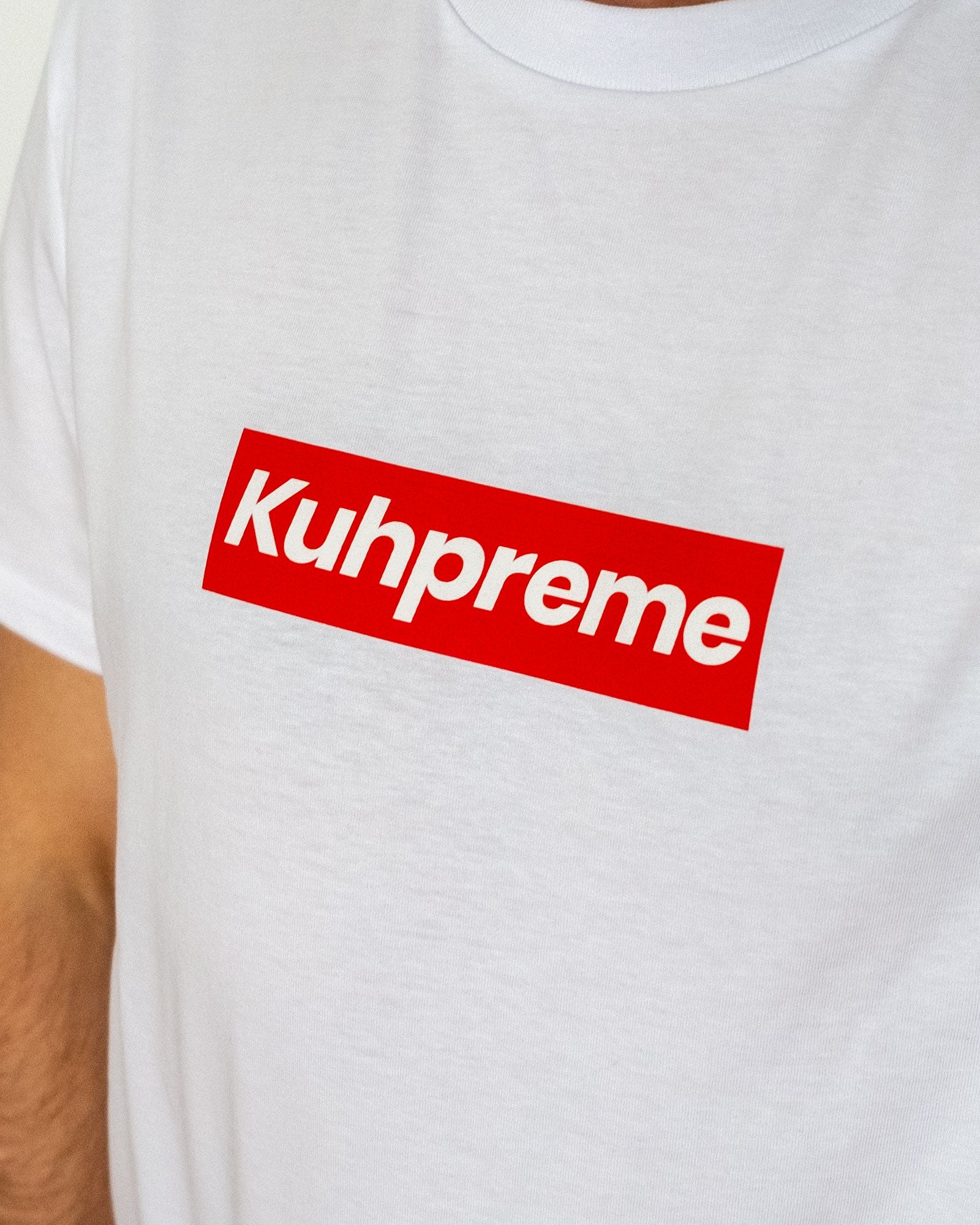 Kuhpreme | White | Regular Fit Bio T-Shirt