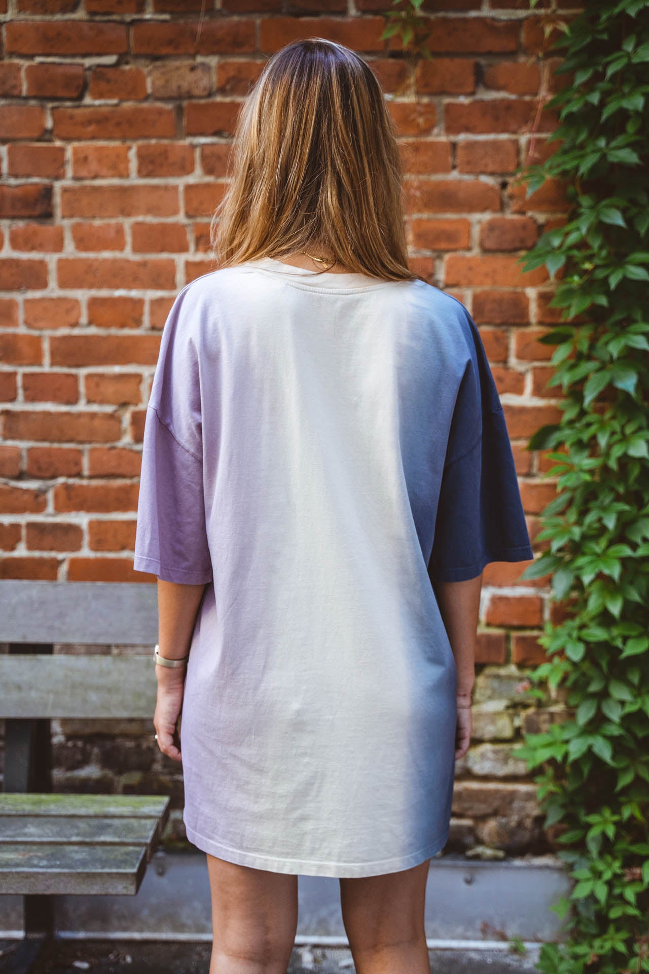Dipper Dress | Tauchgefärbt | T-Shirt-Kleid Damen