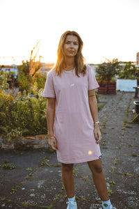 Canyon Dress | Canyon Pink | T-Shirt-Kleid Damen